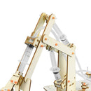 Wooden Physics Learning Hydraulic Excavator Educational Kits Science Experiment