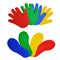 Hands Feet Floor Game Kids Jump Play Mat Sensory Sport Toys (8 Pairs)
