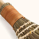 Short Handle Soft Bristle Broom Wood Floor Clean Sweeping Dustpan Brush Q7C3
