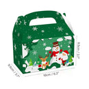 Navidad Merry Christmas Christmas Gift Bag Cookie Gift Box Santa Claus