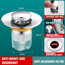 Blockade Up Sink Stopper Bathroom Drain Filter Strainer Plug ?Universal_