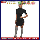 Women Long Sleeve Party3 Dress Evening Cocktail Mini Dress Clubwear L