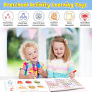 Toddler First Busy Books with 8 Colored Pens Baby Toys Book Sensory Toys Animal