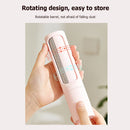 Hair Remover Lint Roller Fur Clothes Cleaning Sticky Dust Brush (Pink) Newly