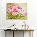 Tulip/Sunflower Oil Paint By Numbers DIY Canvas Wall Picture Craft Home Decor