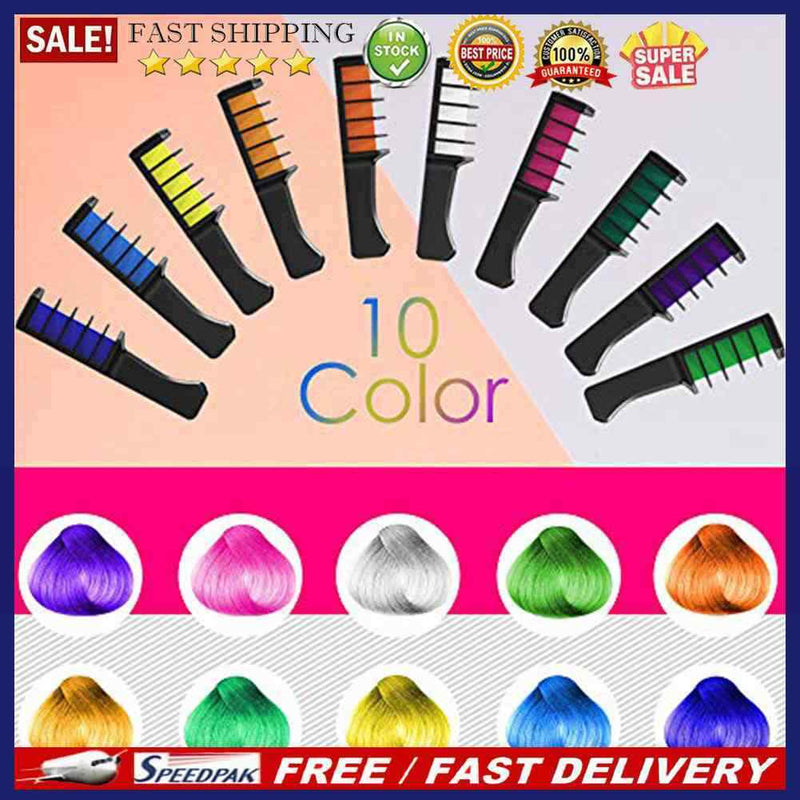 Pro Hair Dye Coloring Comb Clip Tint Hair Color Styling Tools