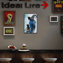 Witch Retro Metal Plate Tin Sign Poster Plate Wall Art for Bar Home Accessories