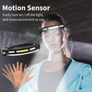 Sensor COB Headlights Adjustable Light Modes Suitable for Wild Fishing Newly