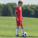 Children Football Long Socks Boys Soccer Above Knee Plain Socks Kid Sport S