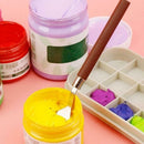 5pcs Steel Artist Oil Painting Palette Tool Set Spatula Paint Art Kit K2U2