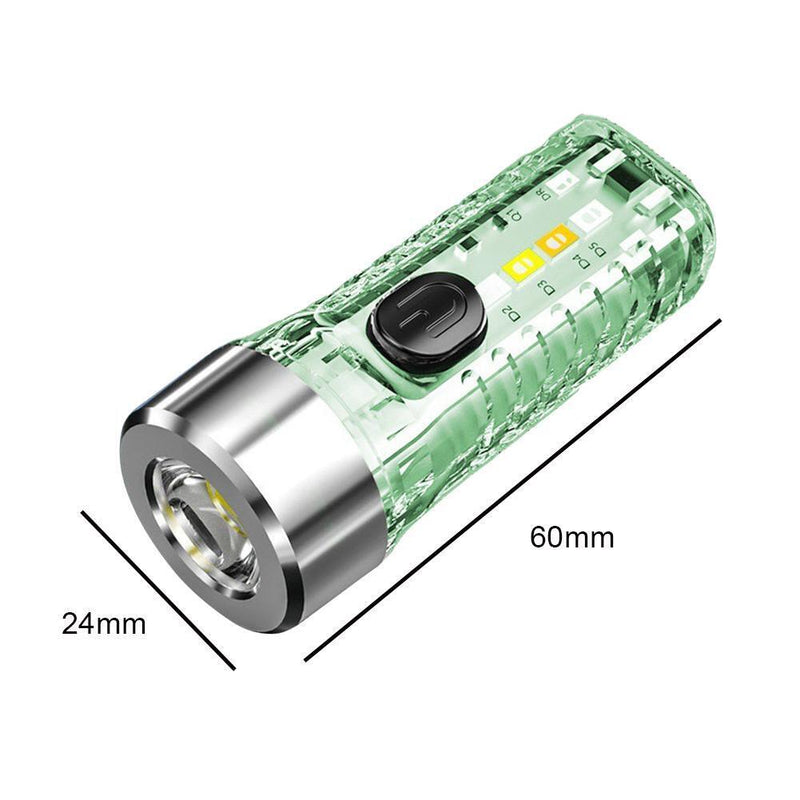 LED SMD Torch Light Portable Pocket Torch for Camping Accessories (Green)