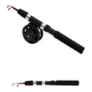 Carbon Fiber Folded FRP Fish Supplies Fish Pole Winter Tackle Ice Fishing Rod