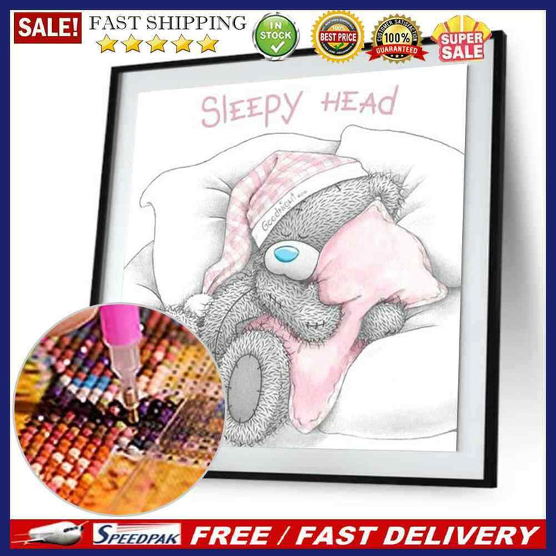 Bear 5D Diamond Painting Embroidery DIY Craft Cross Stitch Home Decor Gifts