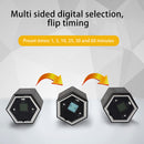 #A LED Display Hexagon Flip Timer Mutable Countup Timers for Kitchen Cooking Bak