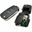 Pill Hidden Safety Small safe Money Stash box S torage Box Car key Keychain