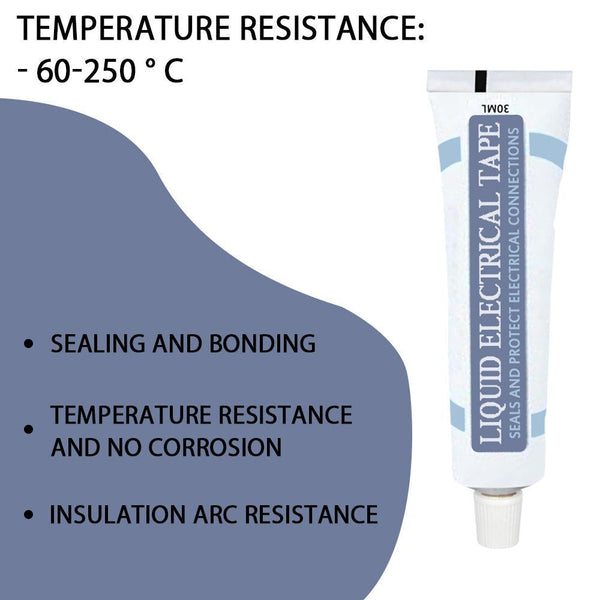 Waterproof Cable Coat Liquid Insulating Tape Electrical Wire Repair Rubber