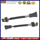 2pcs H11 Male to 9005 9006 Female Wiring Harness Headlight Adapter Socket