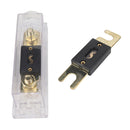 ANL Style Fuse Holder + 200A 300 Amp Fuses + Wire Lugs + Heat Shrink Tubes Kit