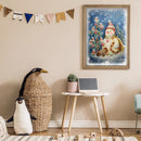 30x40cm 5D DIY Full Round Drill Diamond Painting Snowman Cartoon for Home Dec