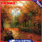 Autumn Maples 5D DIY Full Round Drill Rhinestone Diamond Painting Embroidery Kit