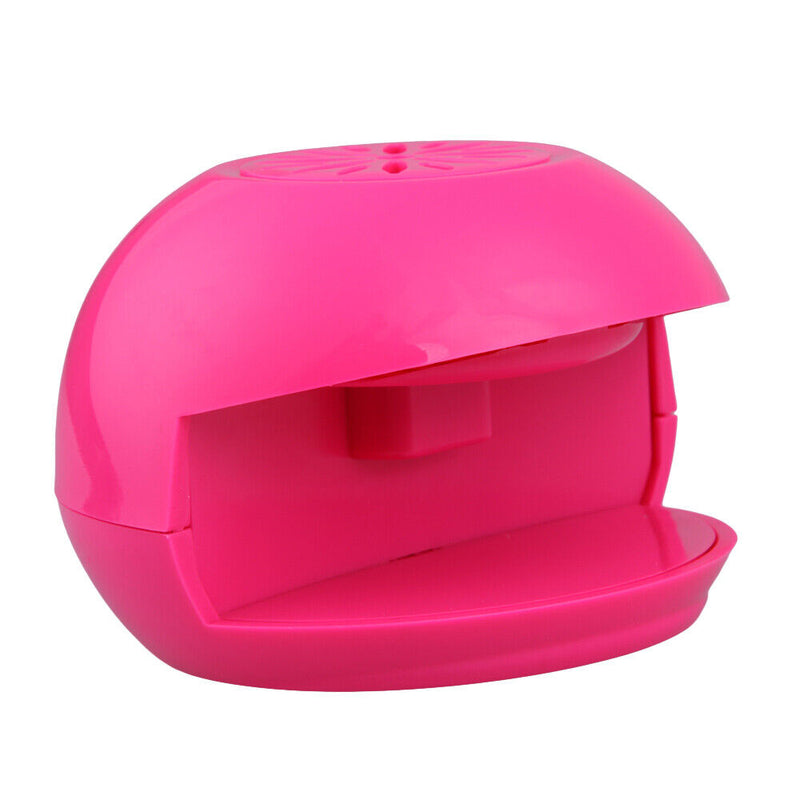 Durable Cute Finger Toe Nail Art Tip Polish Blower Dryer Eco-Friendly Pink