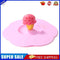 Torx Silicone Cup Cover Heat-resistant Leakproof Reusable Cartoon Lid (Ice)