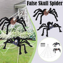 Halloween Giant Spider Web Spider /Witch Outdoor Scary Party Prop Decor`