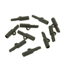 40pc Fishing Tackle carp lead clips Quick Change swivels Anti Sleeve