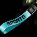 Large Capacity Water Bottle Gradient Color Time Marker Designed (Green)