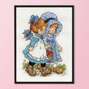 Partial Embroidery 50x40cm Child Life DIY Stamped 11CT Cross Stitch Kit (2)