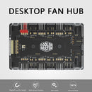 Cooler Master 1 to 6 Multi Way Fan HUB 4Pin PWM 3Pin Addressable RGB Splitter