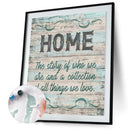 Digital Paint Calligraphy Painted By Numbers On Canvas Wall Decor