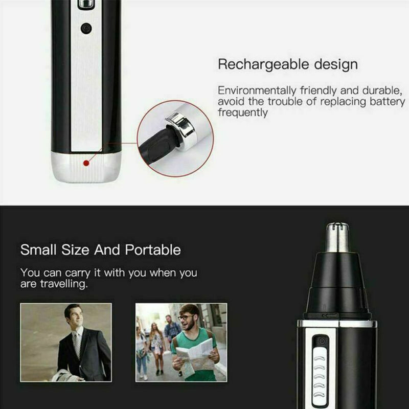 Clipper Rechargeable Nose & Ear Trimmer Grooming Kits Shaver Hair Beard Shaver