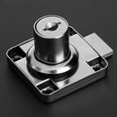 Steel Zinc Alloy 136C Drawer Lock Desk Furniture Cabinet Locker with 2 Keys