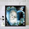 Mosaic Diamond Painting Full Round Drill Handmade 5D Shining Cat DIY Kit Craft