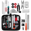 Ruler 3 in 1 String Winder Maintenance Tools Repairing Set Guitar Tools Kits