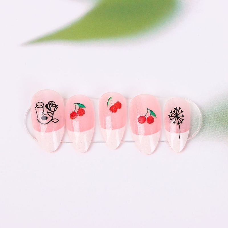 Double-side Adhesive Tape For False Nails Magnetic Nail Tip Display Nail Art