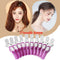 10pcs Plastic Salon Hair Clip Set Hairdressing Crocodile Hair Grip (Pink) Newly