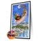 5D DIY Diamond Painting Santa Elk Sled Full Drill Rhinestone Mosaic Art Picture