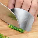 Steel Kitchen Finger Hand Protector Guard Chop Slice Cook`