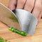 Steel Kitchen Finger Hand Protector Guard Chop Slice Cook`