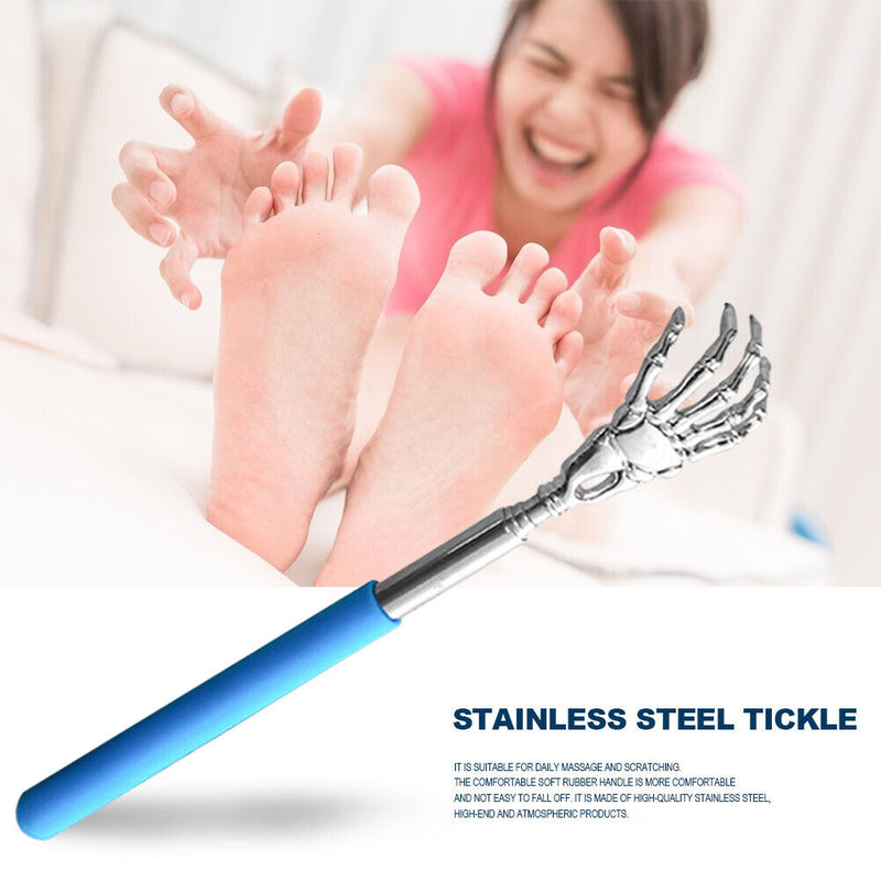 Stainless Steel Ghost Claw Scratcher Retractable Relieve Itch Hand Grip Artifact