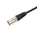 3 Pin XLR Microphone Cable Male To Female Balanced Patch Lead Mic