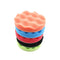 8pcs Car Polishing Disc Waxing Sponge Car Polisher Drill Adapter (5 inch)