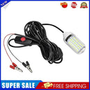 12V LED Fishing Trapping Lamp Underwater Fish Finder Attract Light (Green)