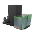 For X-BOX SX 3-in-1 Gamepad Controller Charging Dock Game Disc Storage Stand
