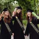 Decor Photo Props Graduate Gift Congratulation Shoulder Strap Graduated Satin
