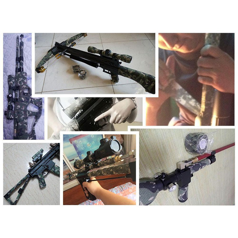 First Aid Camouflage Anti-slip Non-Woven Self-Adhesive Elastic Bandage (F)