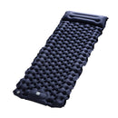 Waterproof Sleep Inflatable Mattress Outdoor Camp Cushion Bed (Navy Blue) Newly