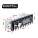 host FM/USB/AUX/SD Car MP3 Player In-dash Audio Head Unit Bluetooth Car Radio